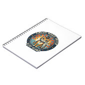 Carnet Affiche Magie de Cirque Chat Mignon Design - Cirqu (Côté gauche)