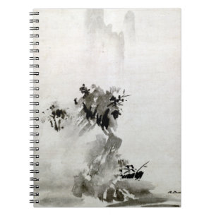 Carnet Affiche paysagère Sesshu Toyo Haboku-Sansui