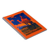 Carnet Affiche promotionnelle de la compagnie aérienne fr (Côté Droit)