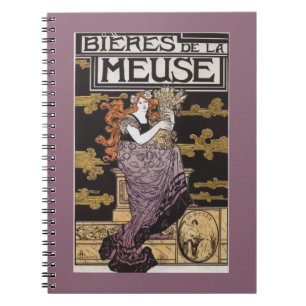 Carnet Affiche promotionnelle de la Meuse de La de Bieres