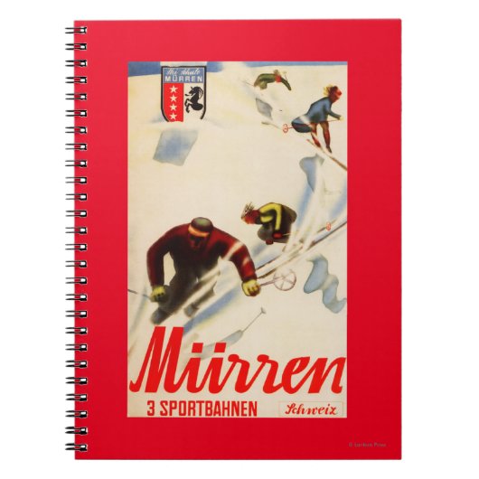 Carnet Affiche promotionnelle des courses d'enfer (Devant)