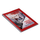 Carnet Affiche promotionnelle ski (Côté Droit)