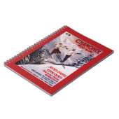 Carnet Affiche promotionnelle ski (Côté gauche)