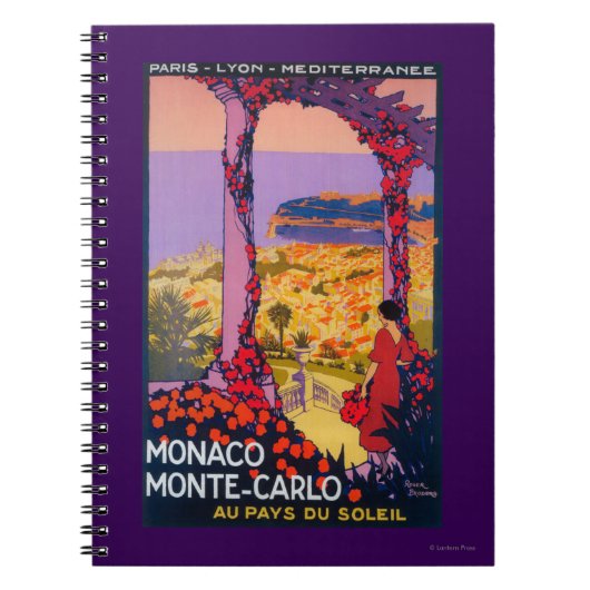 Carnet Affiche promotionnelle Voyage (Devant)