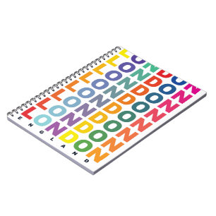 Carnet Affiche Retro London Angleterre