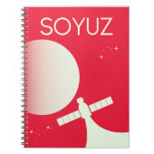 Carnet affiche Soyuz Space Art (Devant)