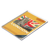 Carnet Affiche vintage de Londres (Côté gauche)