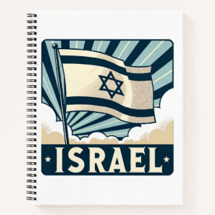 Carnet Affiche Vintage voyage d'Israël