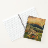 Carnet Affiche Vintage voyage Pour Les Abruzzes, Italie. (Intérieur)