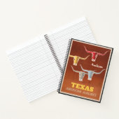 Carnet Affiche Voyage Pour American Airlines Vers Texas (Intérieur)