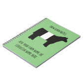 Carnet Afficher les notes de grange - Exposant de bétail  (Côté gauche)