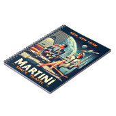 Carnet Affiches de voyage dans l'espace Martini, New York (Côté gauche)