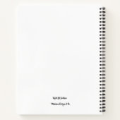Carnet Affirmation ASL Lettres L & T pour les laisser ins (Dos)