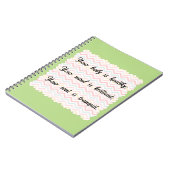 Carnet Affirmation d'âme d'esprit de corps (Côté gauche)
