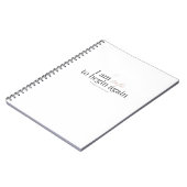 Carnet Affirmation pour recommencer (Côté gauche)