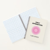 Carnet Affirmation quotidienne, Affirmation positive, Spi (Intérieur)