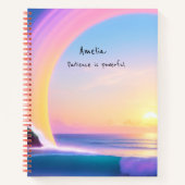 Carnet Affirmation Vibrant Citation Magique (Devant)