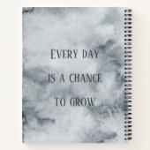 Carnet Affirmations personnalisées Bujo Grey Aquarelle (Dos)