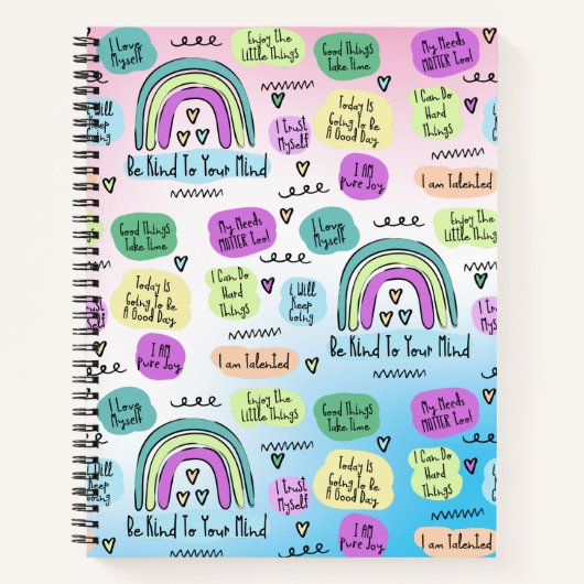 Carnet Affirmations positives (Devant)