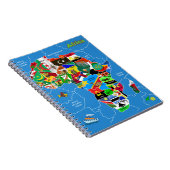 Carnet Africa map (Côté Droit)