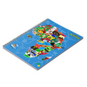 Carnet Africa map (Côté gauche)