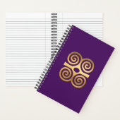 Carnet africain Adinkra (À l'intérieur)