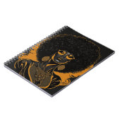 Carnet Africaine noire (Côté gauche)