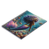 Carnet Africaine Sirène Nager Sous L'Eau (Côté gauche)