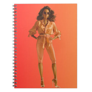 Carnet African American Black Queen Melanin Sista Shopp