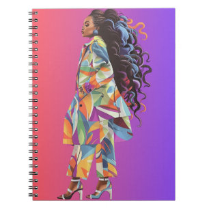 Carnet African American Black Queen Melanin Sista Shopp