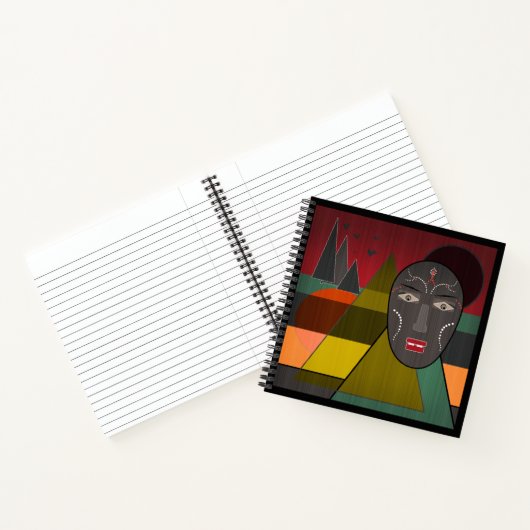Carnet African mask (Intérieur)