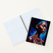 Carnet African Woman Portrait (Intérieur)