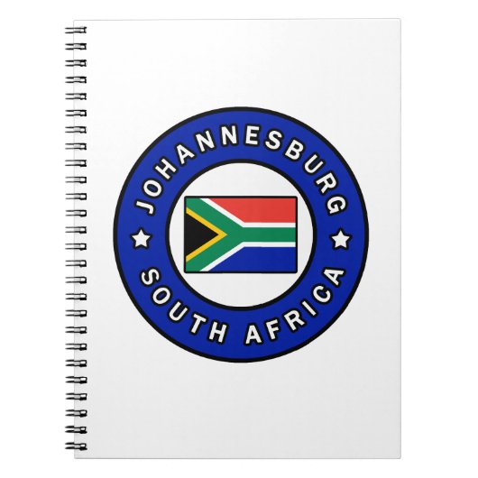 Carnet Afrique du Sud de Johannesburg (Devant)