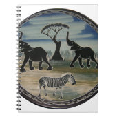 Carnet Afrique Kenya Belle faune élégante (Devant)