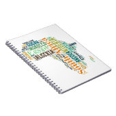 Carnet Afrique Word Art (Côté Droit)