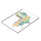 Carnet Afrique Word Art (Côté gauche)