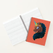 Carnet Afro Unicorn | Magique (Intérieur)
