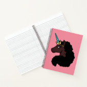 Carnet Afro Unicorn | Magique (Intérieur)