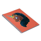 Carnet Afro Unicorn | Magique (Côté Droit)