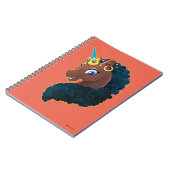 Carnet Afro Unicorn | Magique (Côté gauche)