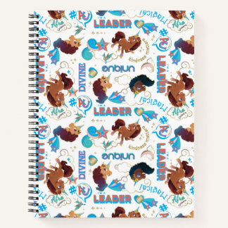 Carnet Afro Unicorn Magique autonomiser le Motif