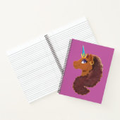 Carnet Afro Unicorn | Unique (Intérieur)