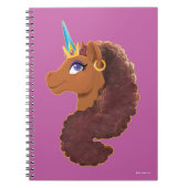 Carnet Afro Unicorn | Unique (Devant)