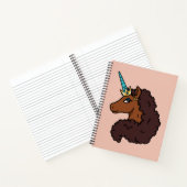 Carnet Afro Unicorn | Unique (Intérieur)
