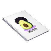 Carnet Afrocado Avocat Drôle Avec Afro Pun (Côté Droit)