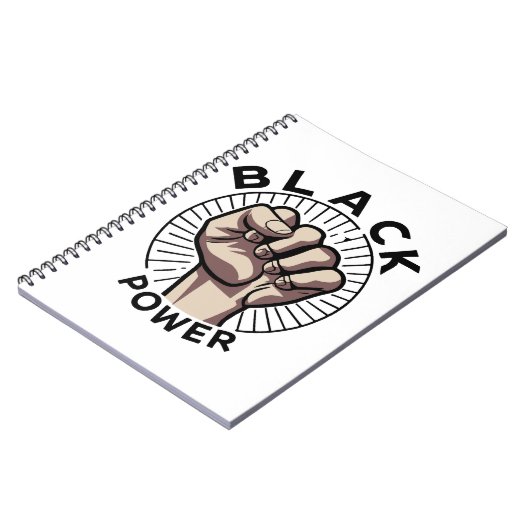 Carnet Afrocentrique Black Power (Côté gauche)