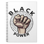 Carnet Afrocentrique Black Power (Devant)