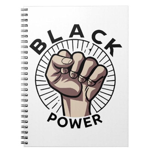 Carnet Afrocentrique Black Power (Devant)