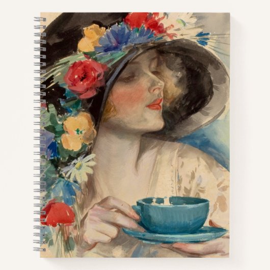 Carnet Afternoon Tea - Harrison Fisher (Devant)