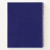Carnet Agapanthe Bleue du Nil Floral (Dos)
